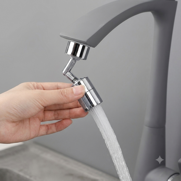 Splash-proof Outer Joint Swivel Faucet
