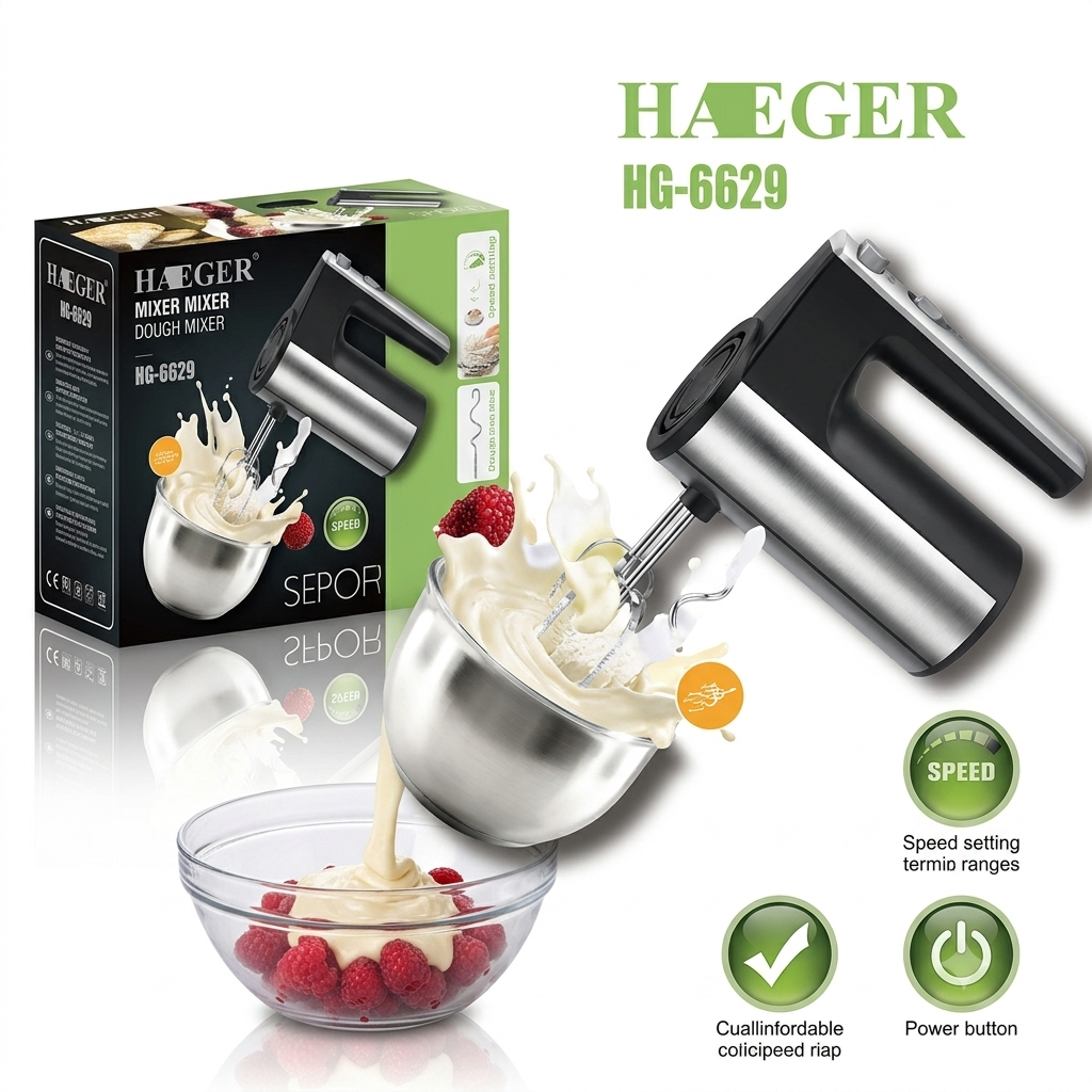 HAEGER - Compact Hand Mixer