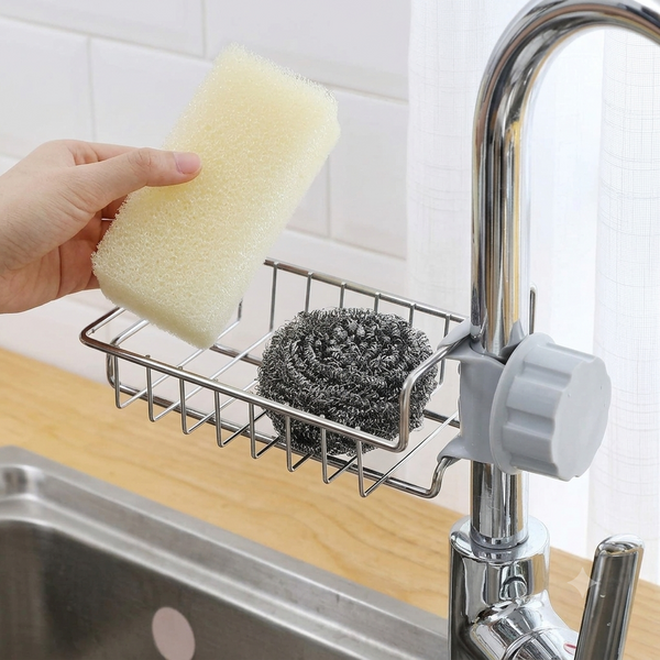 Stainless Steel Faucet Shelf