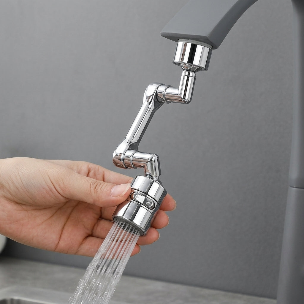 Splash-proof Outer Joint Swivel Faucet