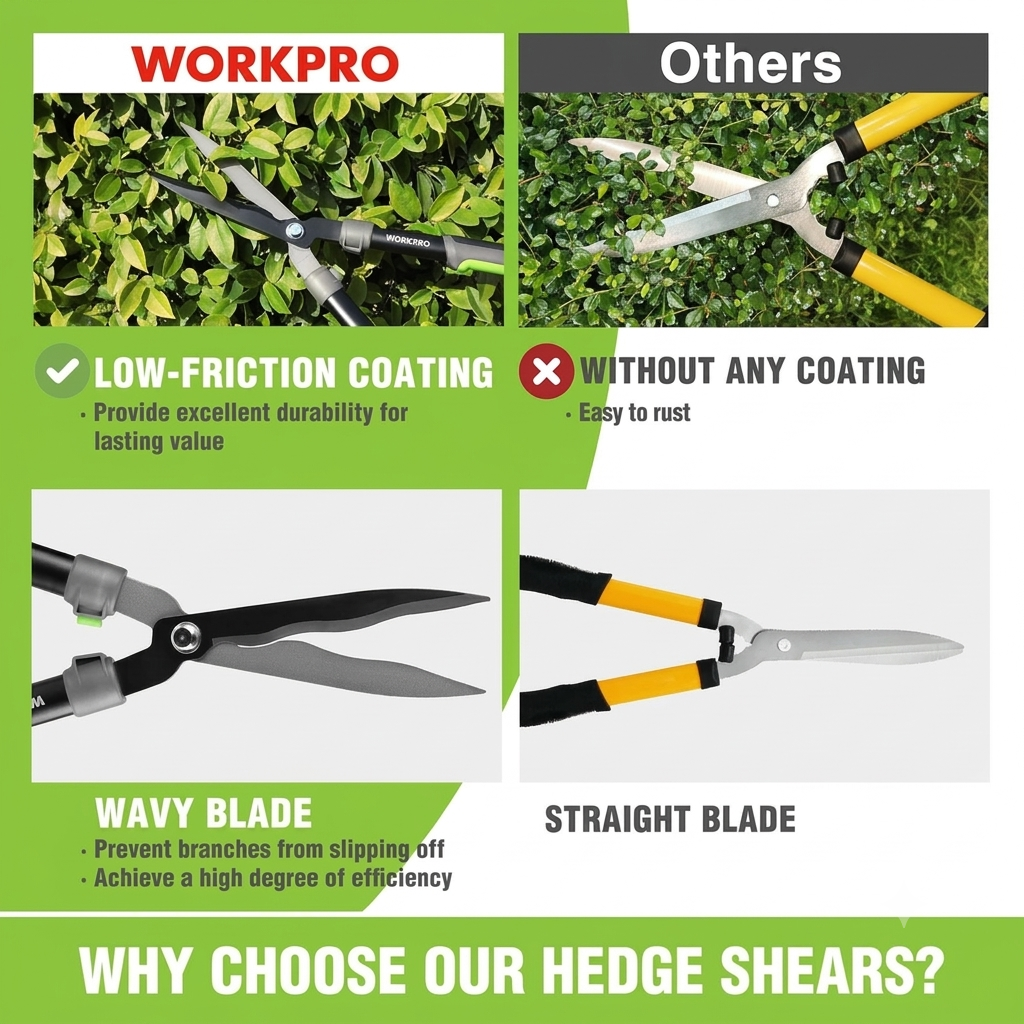 Manual Garden Hedge Shears
