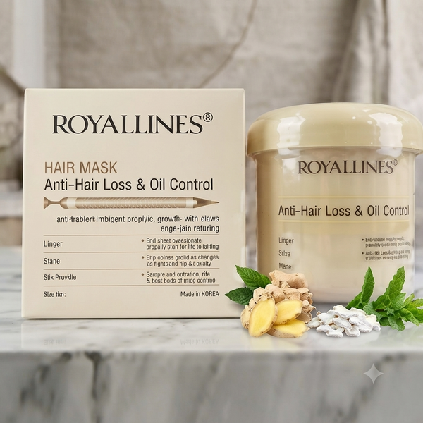 Royallines Hair Mask - Anti-Hair Loss & Oil Control