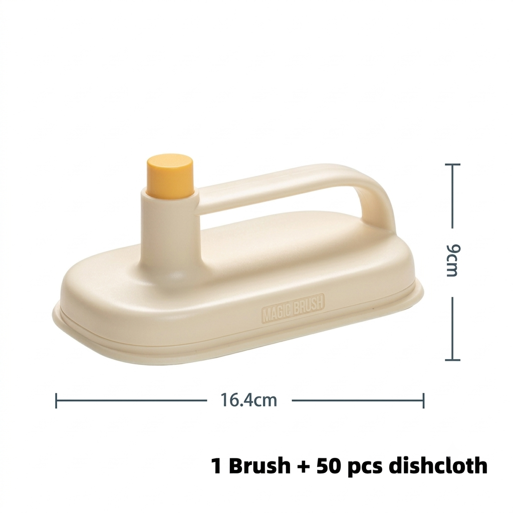 Kitchen Bathroom Toilet Cleaning Magic Brush