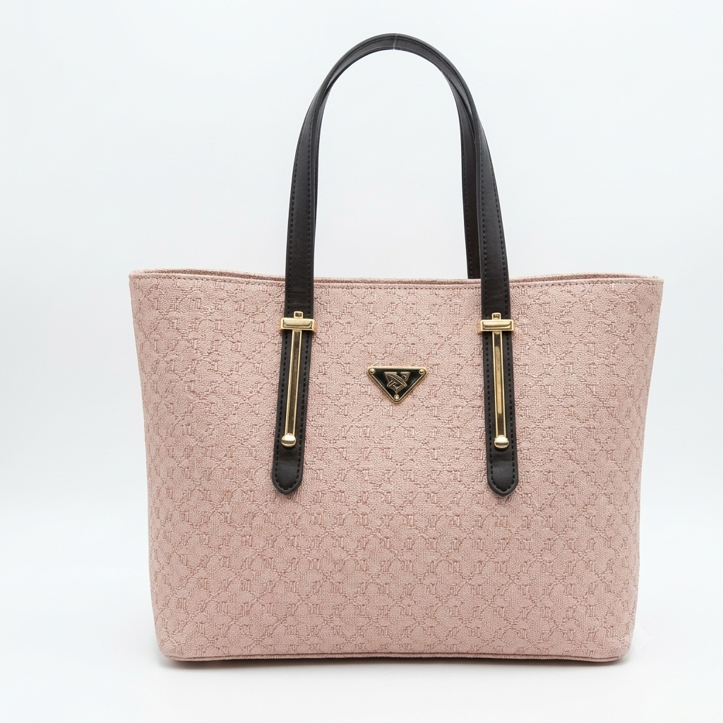Women’s Printed Tote Handbag with Pouch
