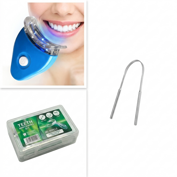 Oral Gel Teeth Tooth Whitening Whitener Dental Bleaching LED