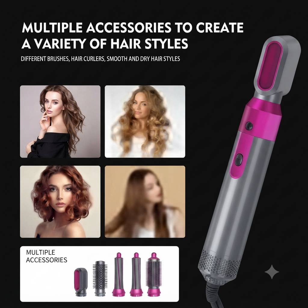 Hot Air Brush (5-in-1)