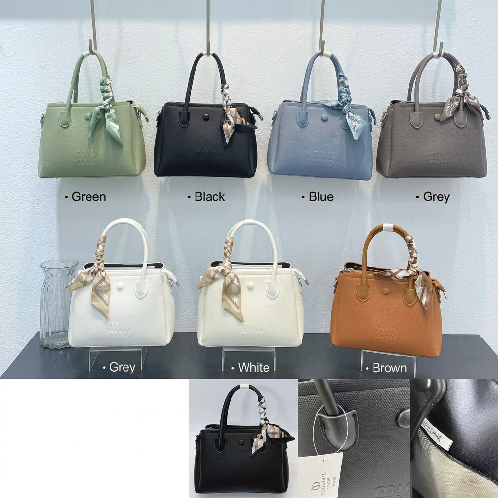 Soft Shell Scarf Handle Bag