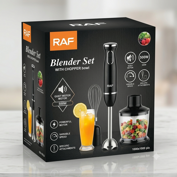 Raf - 4-in-1 Blender Set
