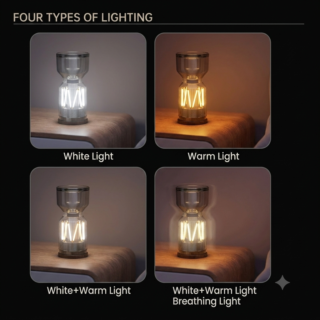 Multifunctional LED Camping Flashlight Lantern