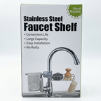 Stainless Steel Faucet Shelf