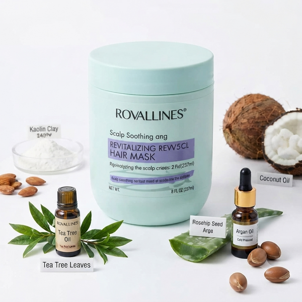 Royallines - Clarifying Balancing Tea Tree Oil & Amino Acid Hair Mask