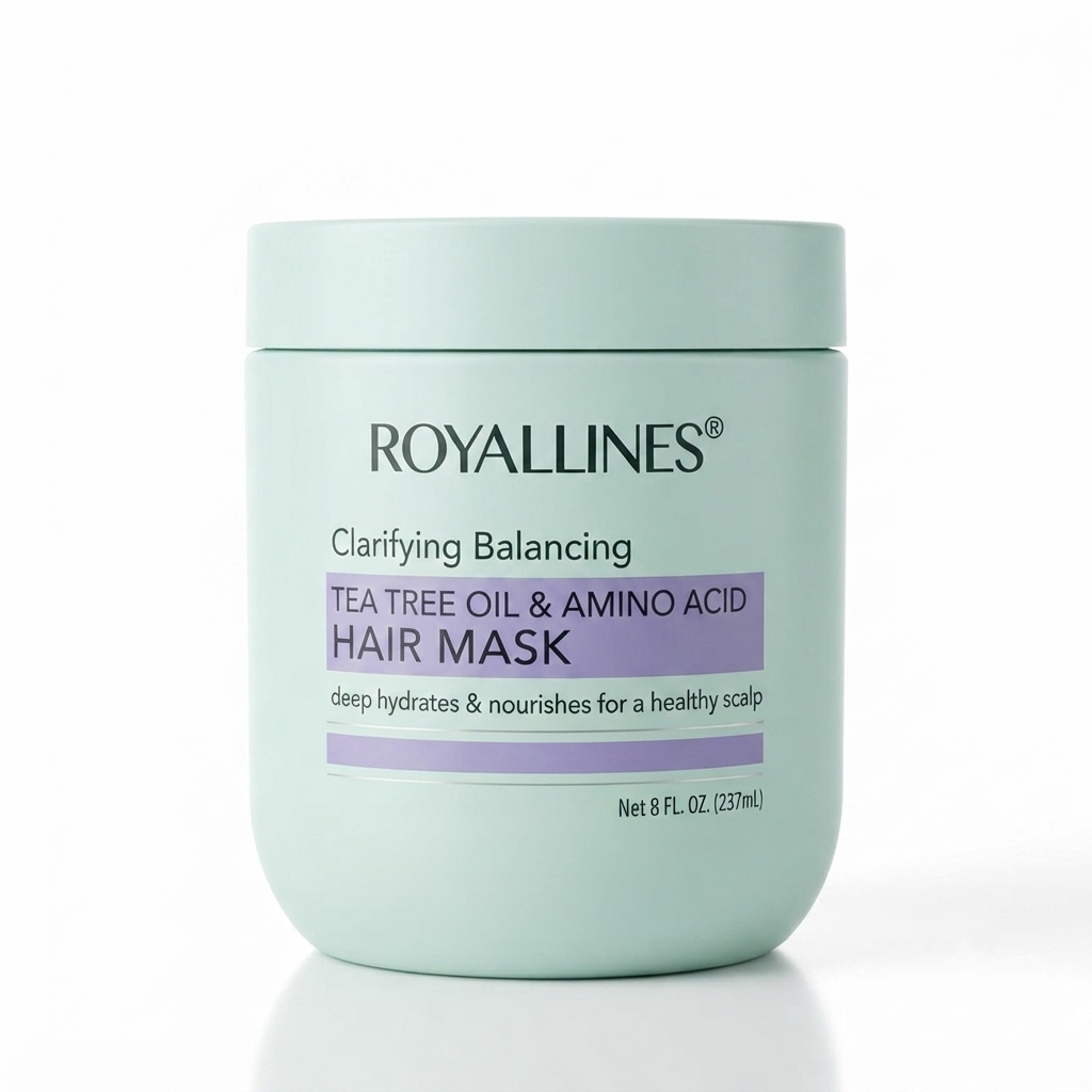 Royallines - Clarifying Balancing Tea Tree Oil & Amino Acid Hair Mask