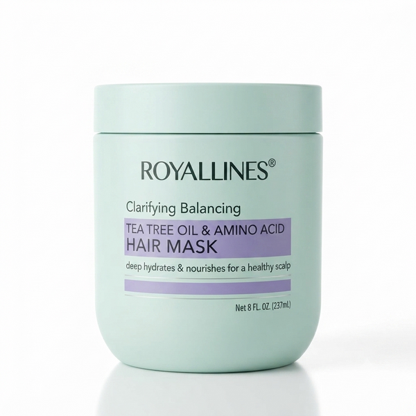 Royallines - Clarifying Balancing Tea Tree Oil & Amino Acid Hair Mask